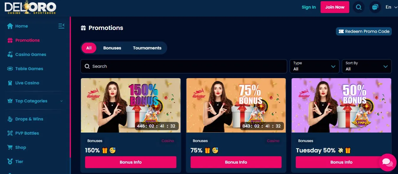 Claim 150% bonus offer