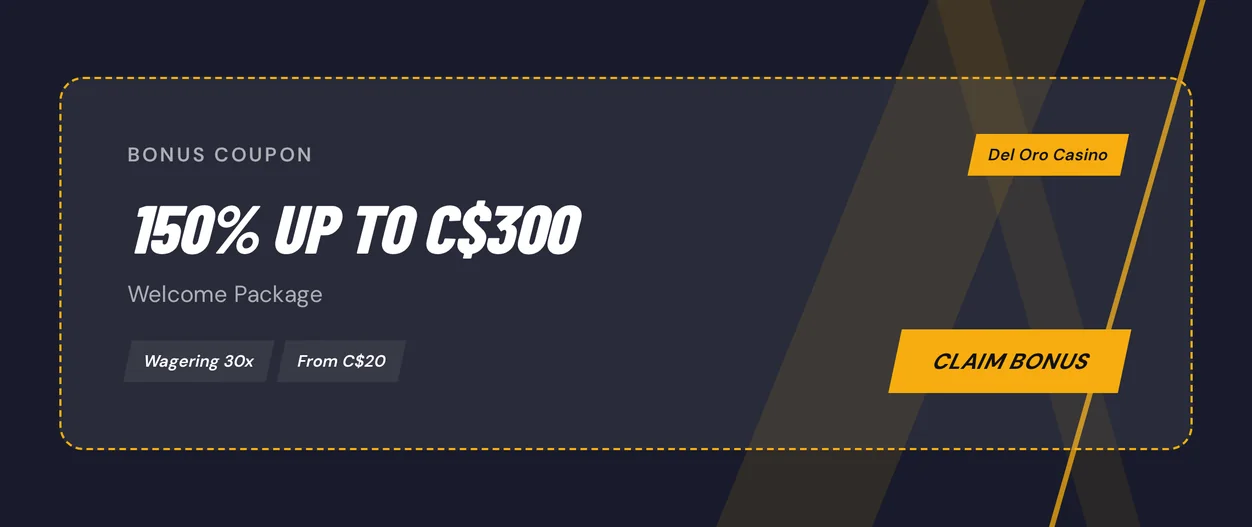 Claim the Del Oro bonus